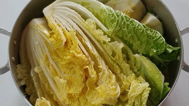 백김치 맛있게 담는법