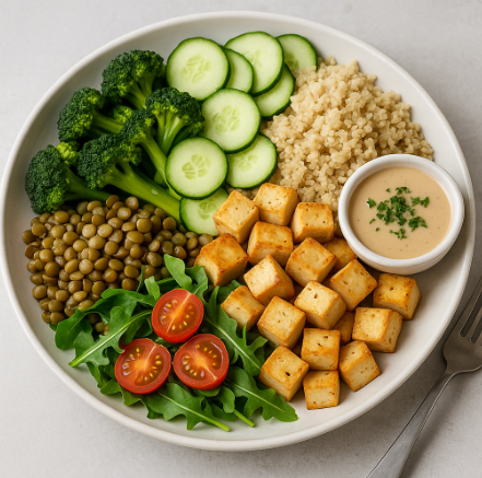 채식과 고단백식단