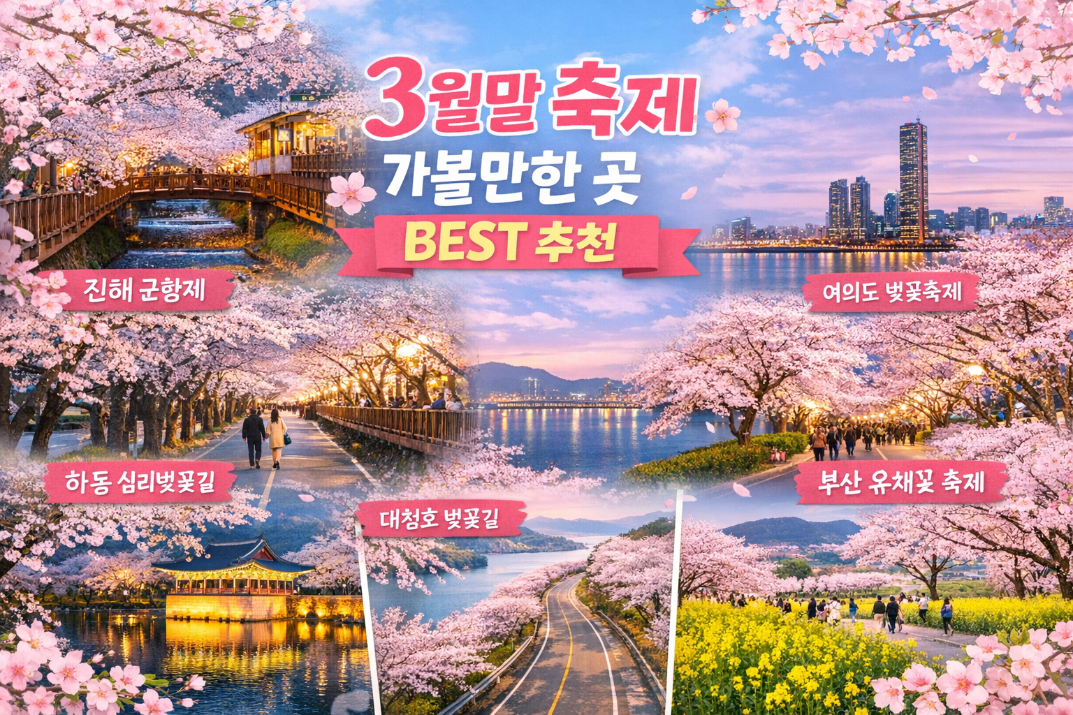 3월말축제가볼만한곳