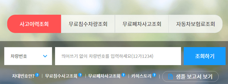 자동차조회