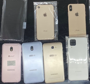 중고폰 배터리, 통신, 외관 점검법 이미지