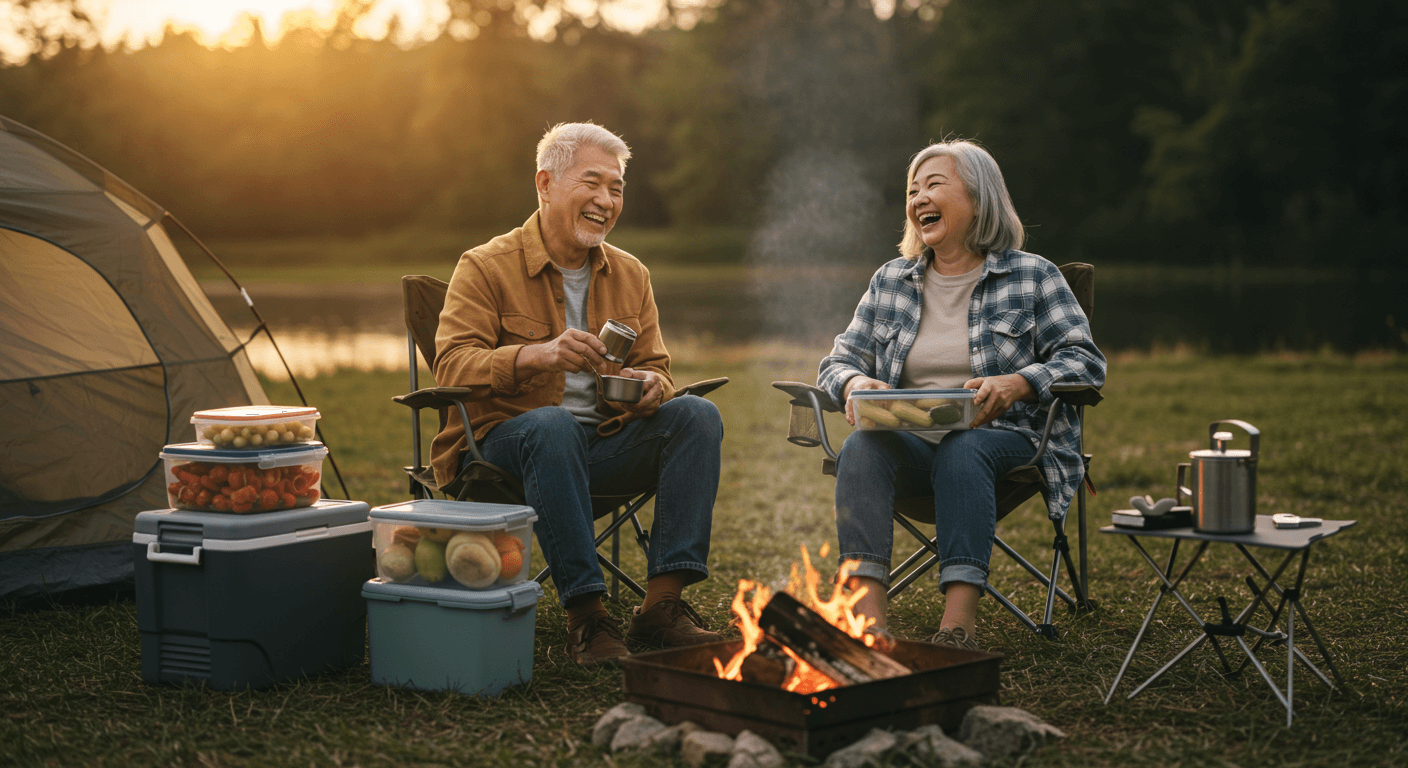 식중독 걱정 없는 캠핑 음식 관리법