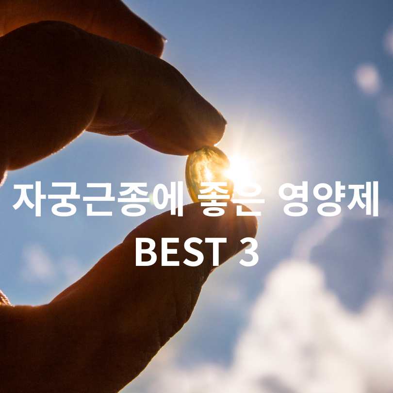  자궁근종 증상과 자궁근종에 좋은 영양제 