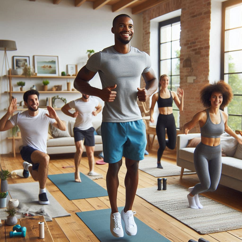 집에서 할 수 있는 간단한 운동 루틴 