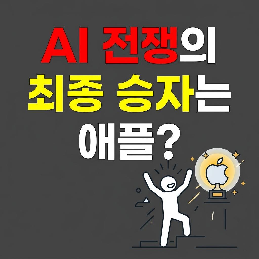 AI 전쟁의 최종 승자는 애플?