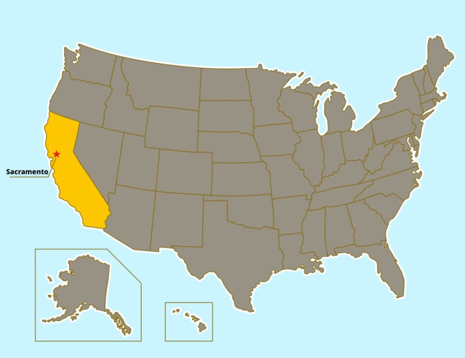 캘리포니아주 위치