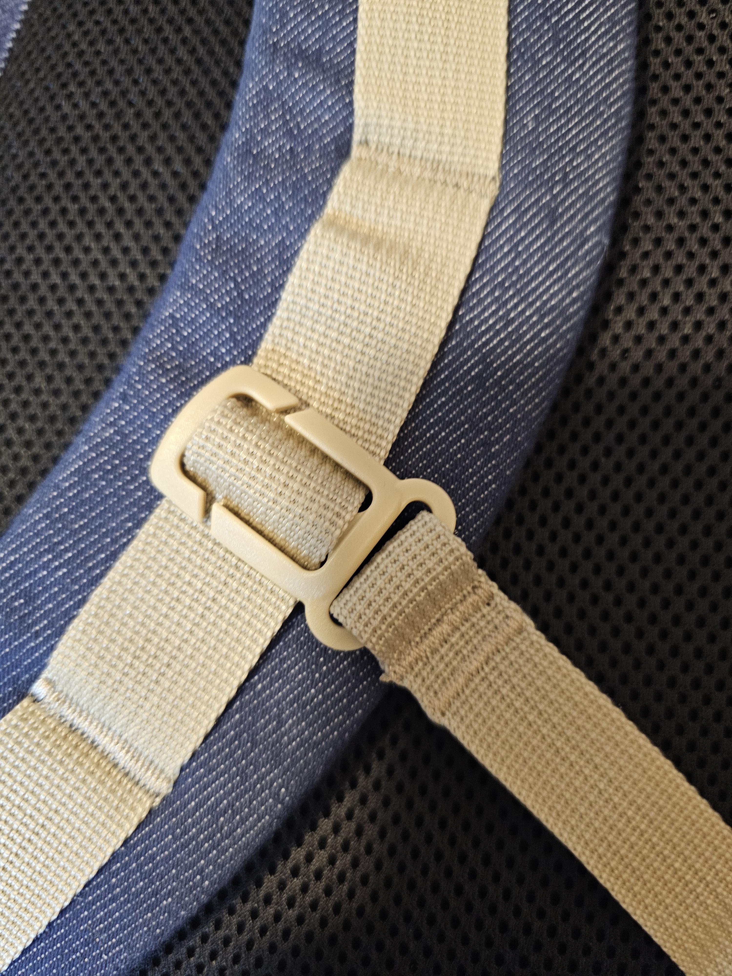 프루아 470 데님 백팩(ffroi 470 denim backpack)