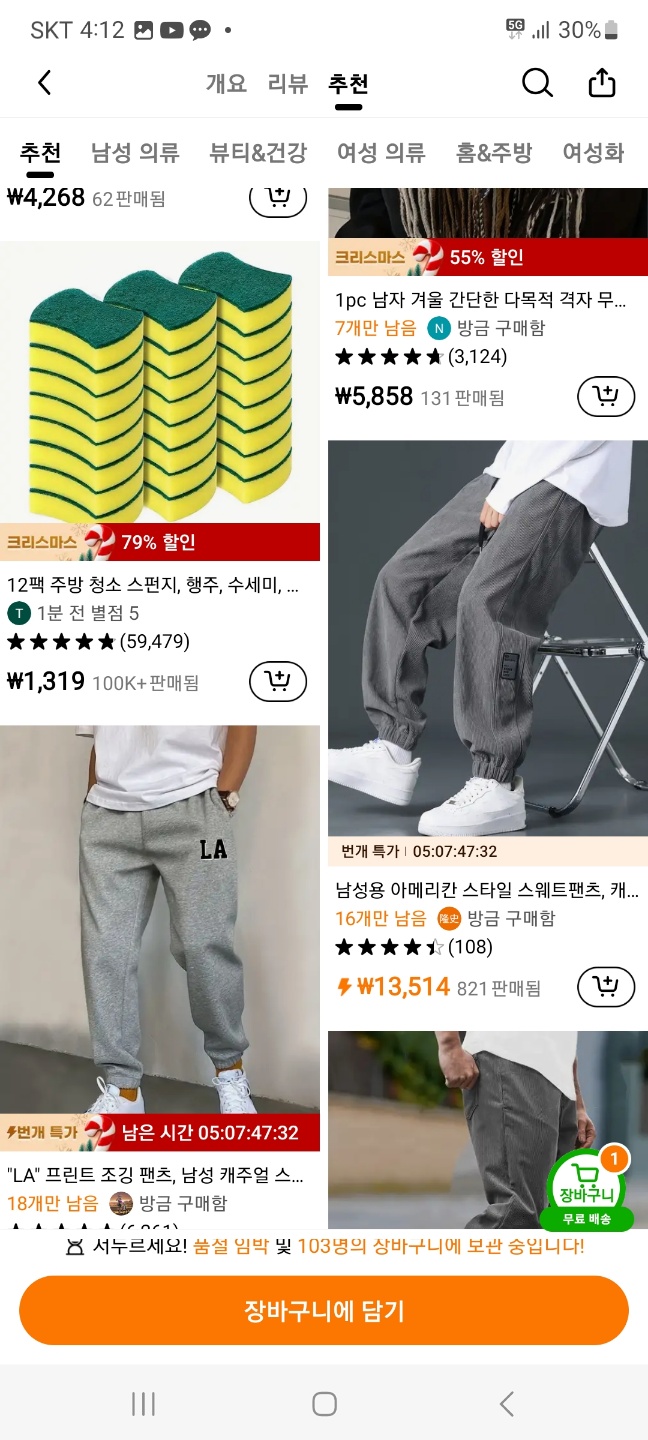 테무 쇼핑