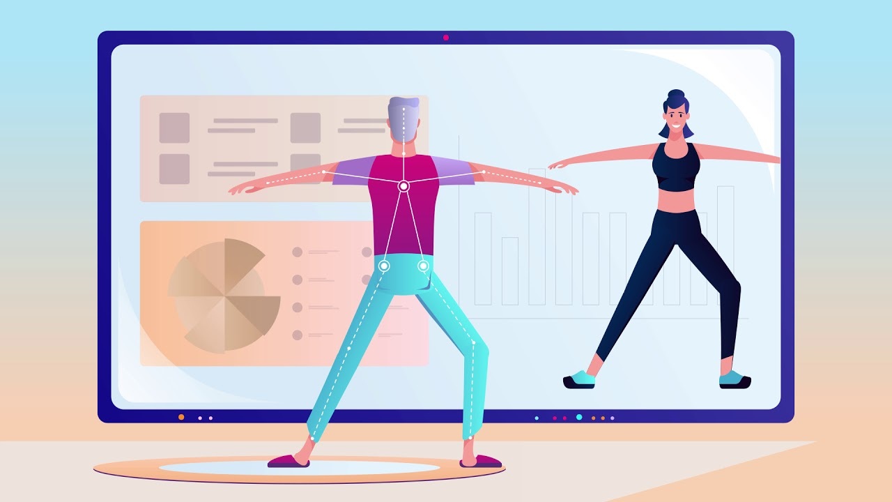 운동하는 이미지