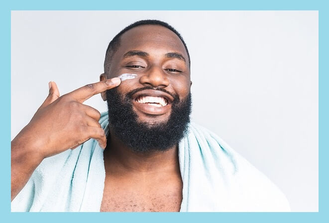 얼굴에-바른-연고