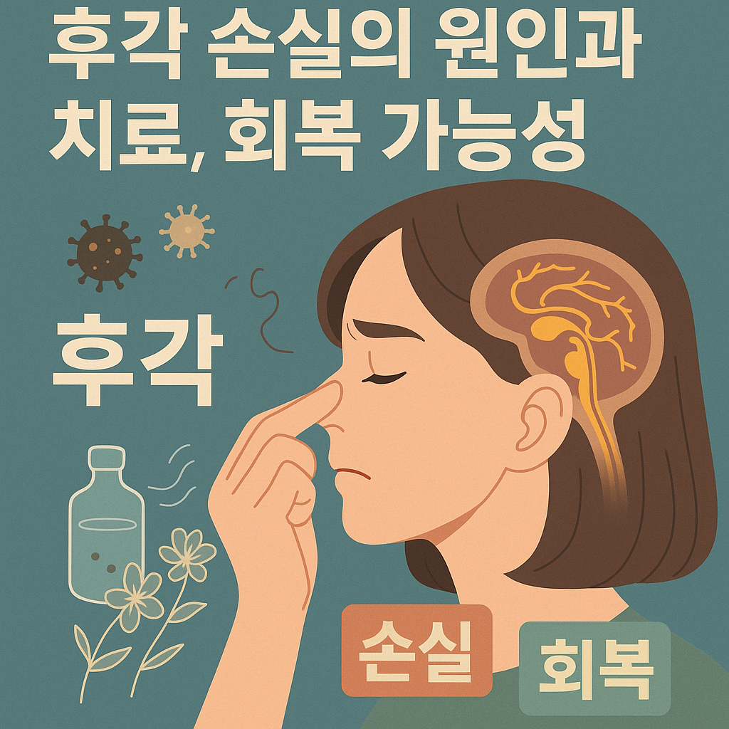 냄새를 못 맡는 이유?