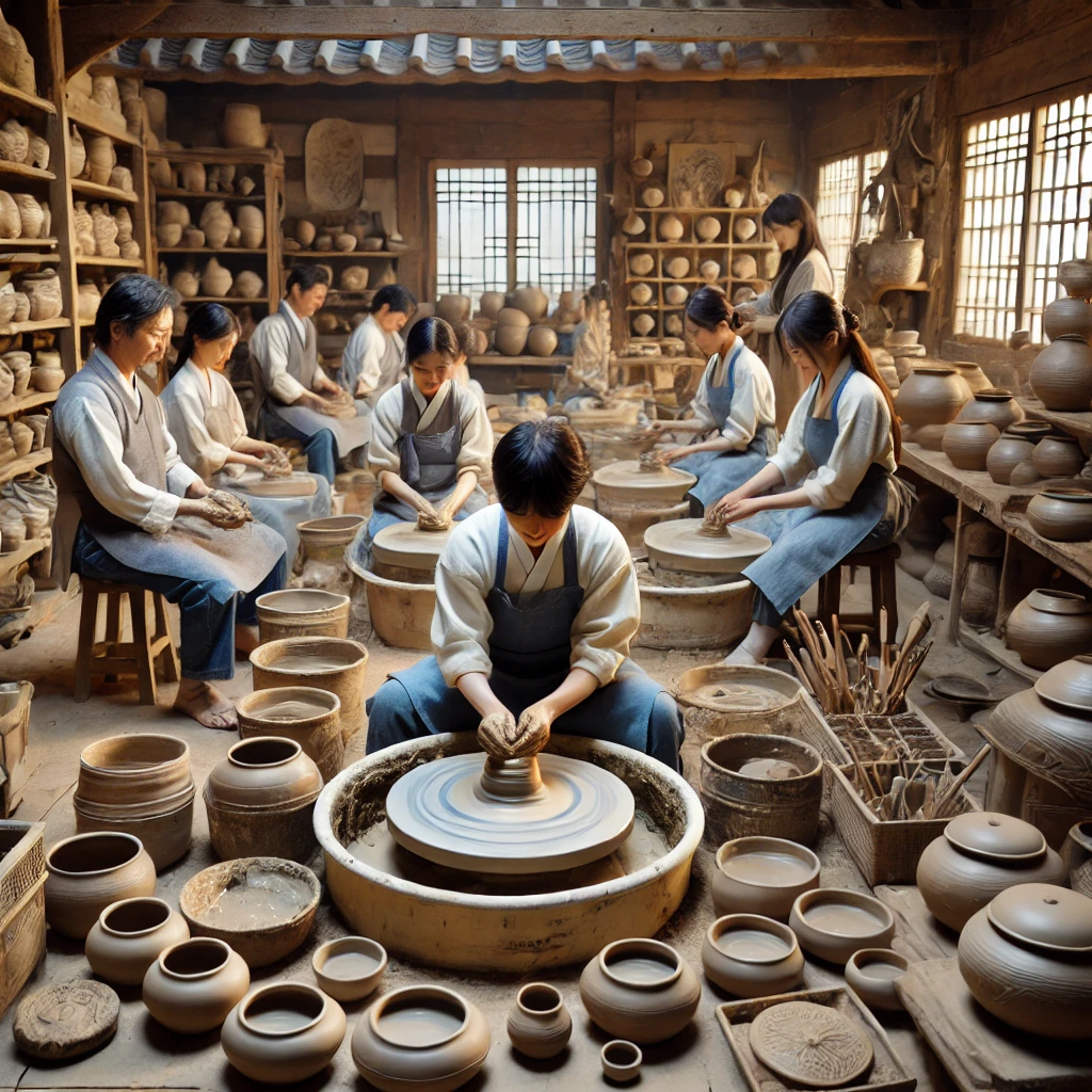 도예 체험 사진