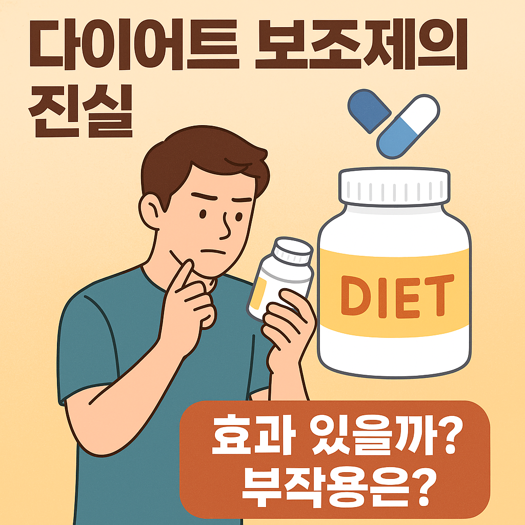 💊 다이어트 보조제의 진실! 효과 있을까? 부작용은 없을까?