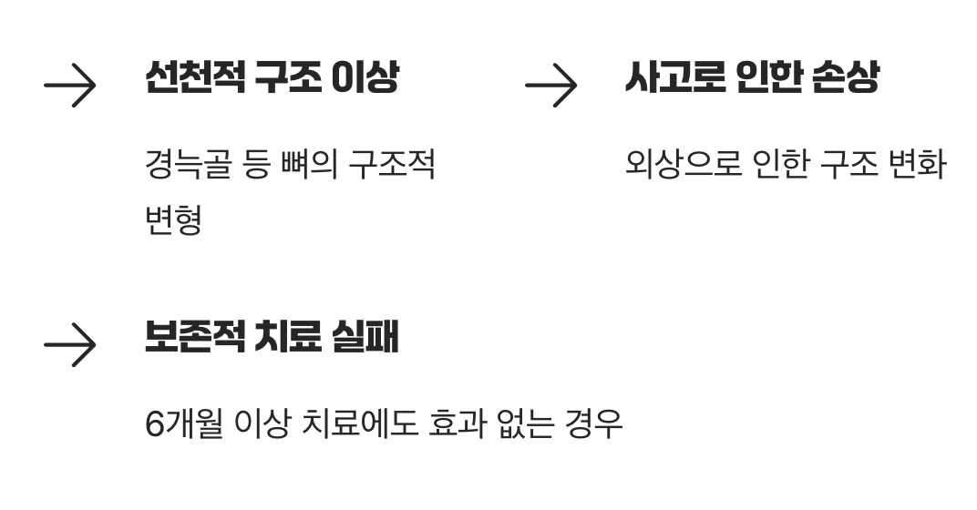 수술이 필요한 아주 특별한 경우