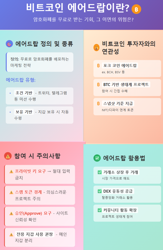 비트코인 에어드랍이란?