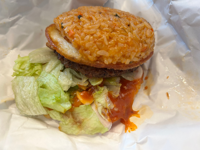 롯데리아 전주비빔라이스버거