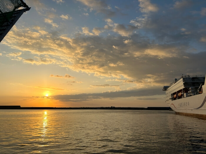 울릉크루즈-일출