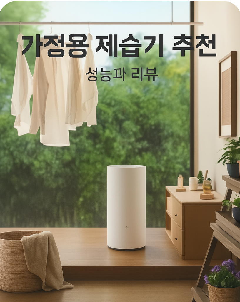 가정용 제습기 추천 TOP 5