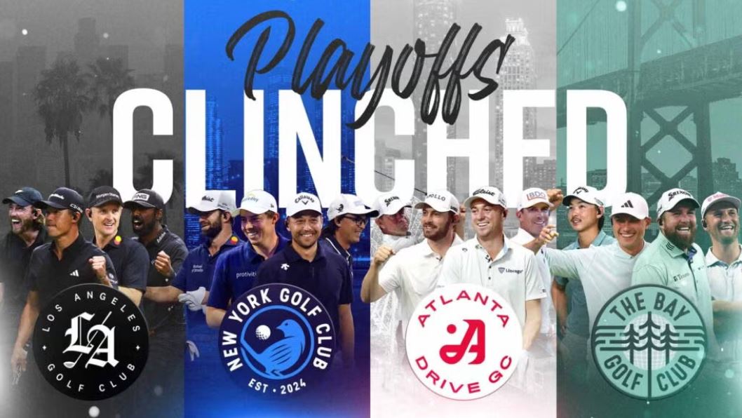 TGL 플레이오프 진출팀 사진