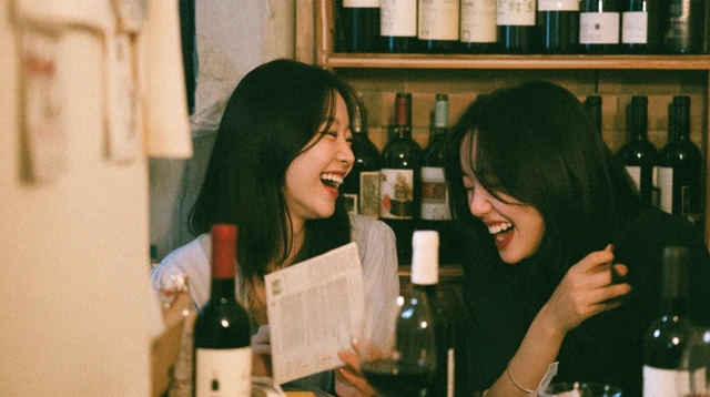 모임을 마치고 인사하는 사람들