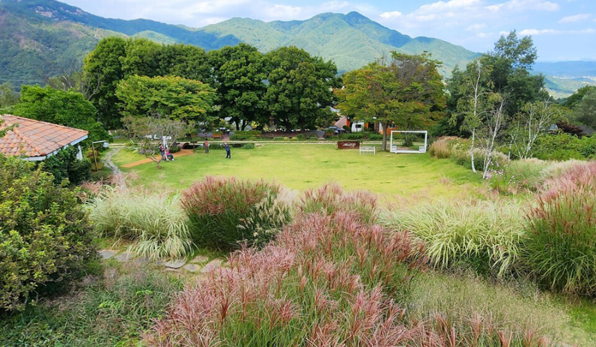 특색 있고 아름다운 민간 정원 30선 추천 여행 - 24. 통영 해솔찬정원