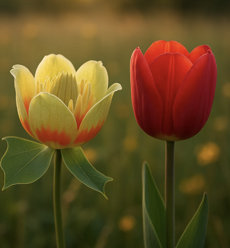 이름은 튤립&amp;#44; 꽃은 백합?