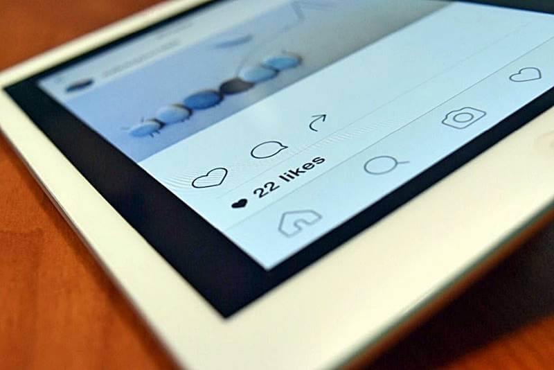 아이패드-SNS-화면의-모습