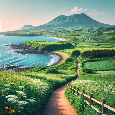 제주 올레길 이미지 사진