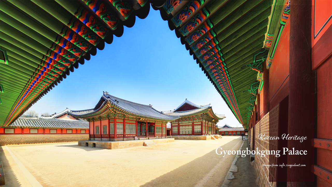 08 경복궁 천추전과 사정전 C - Gyeongbokgung Palace, Korean Heritage 경복궁배경화면