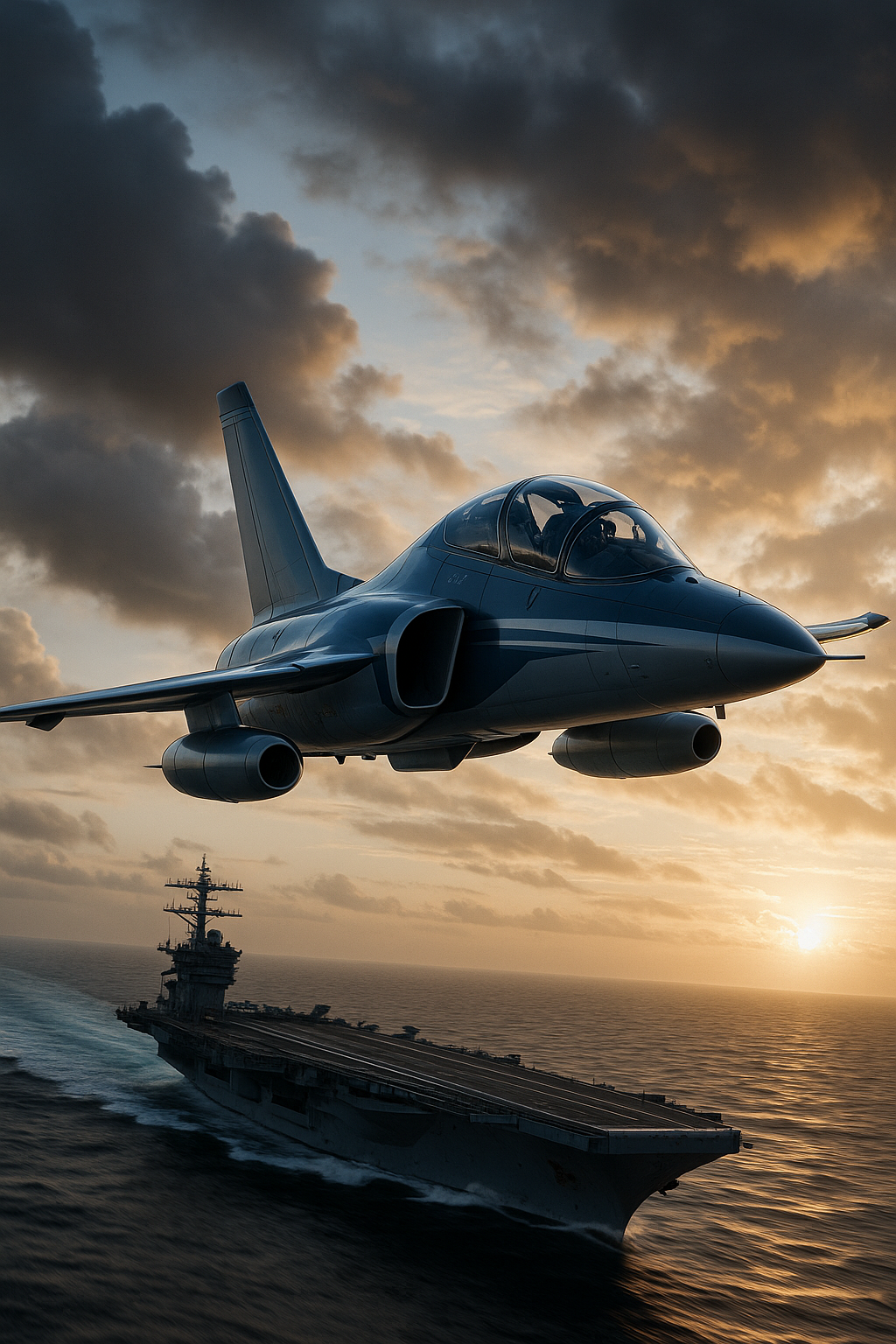 미국 해군 훈련기 교체 프로그램에 대한 AI 이미지