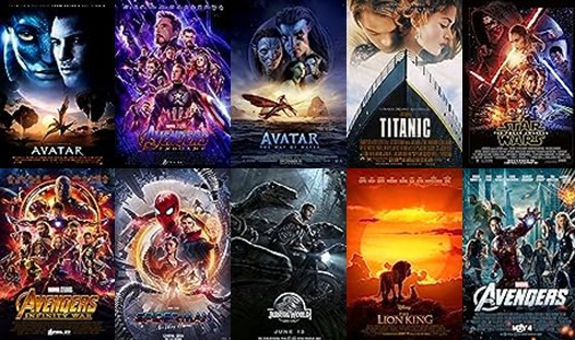 박스오피스 역대 전세계 영화 흥행순위 수익 BEST 100