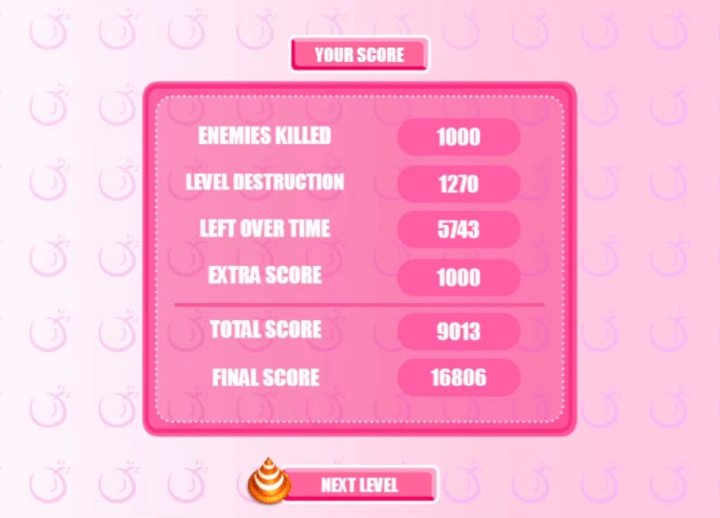 봄잇1-게임하기-종료-화면