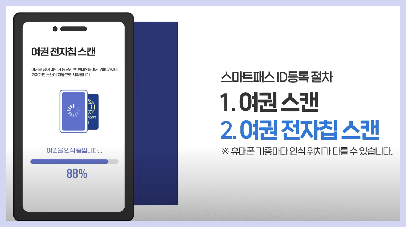 인천공항 스마트패스 이용방법