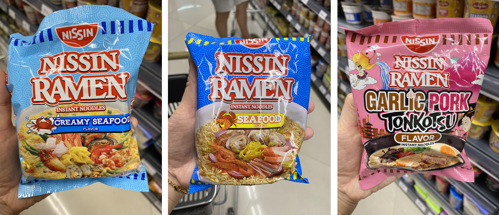 닛신 봉지라면 사진