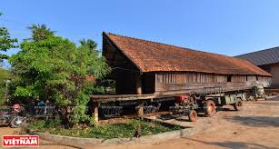 데족 전통 마을 (Ako Dhong Village) 사진(출처:베트남 픽토리알)