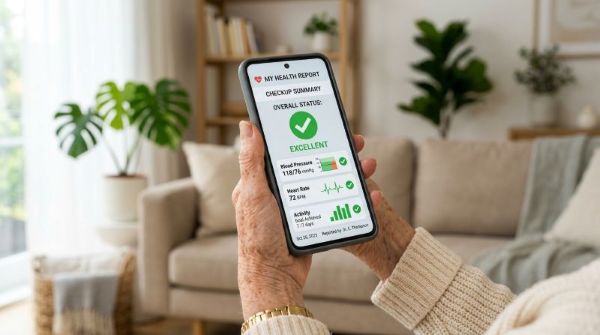 건강검진 결과표 확인