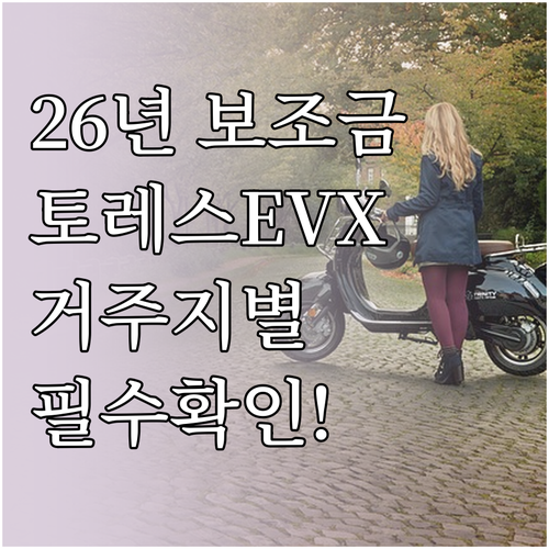 토레스 EVX 20인치 2026년 보..