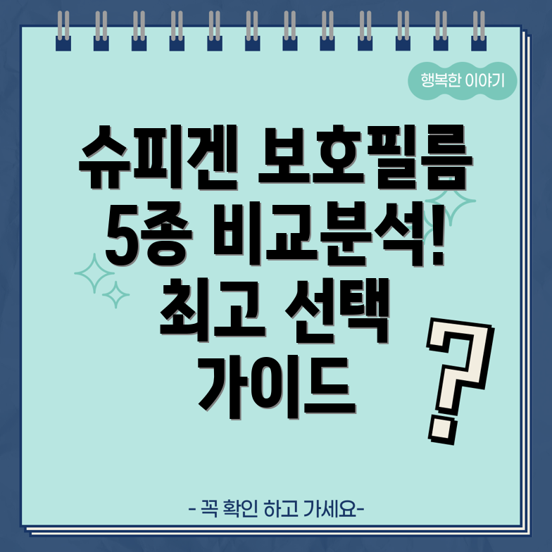 슈피겐카메라보호필름5종비교분석최고의선택가이드