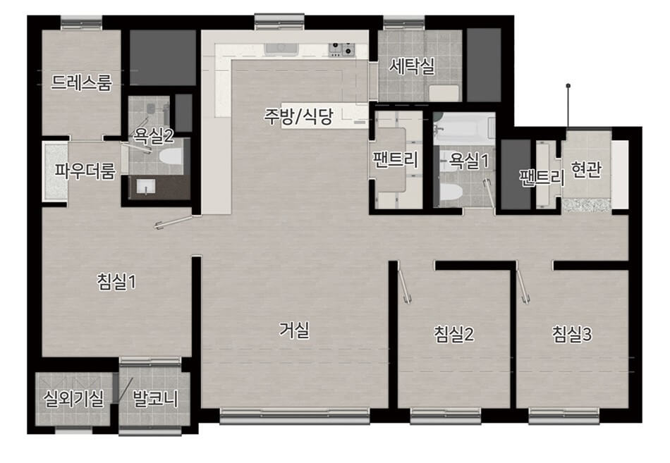 광명 유승한내들 라포레