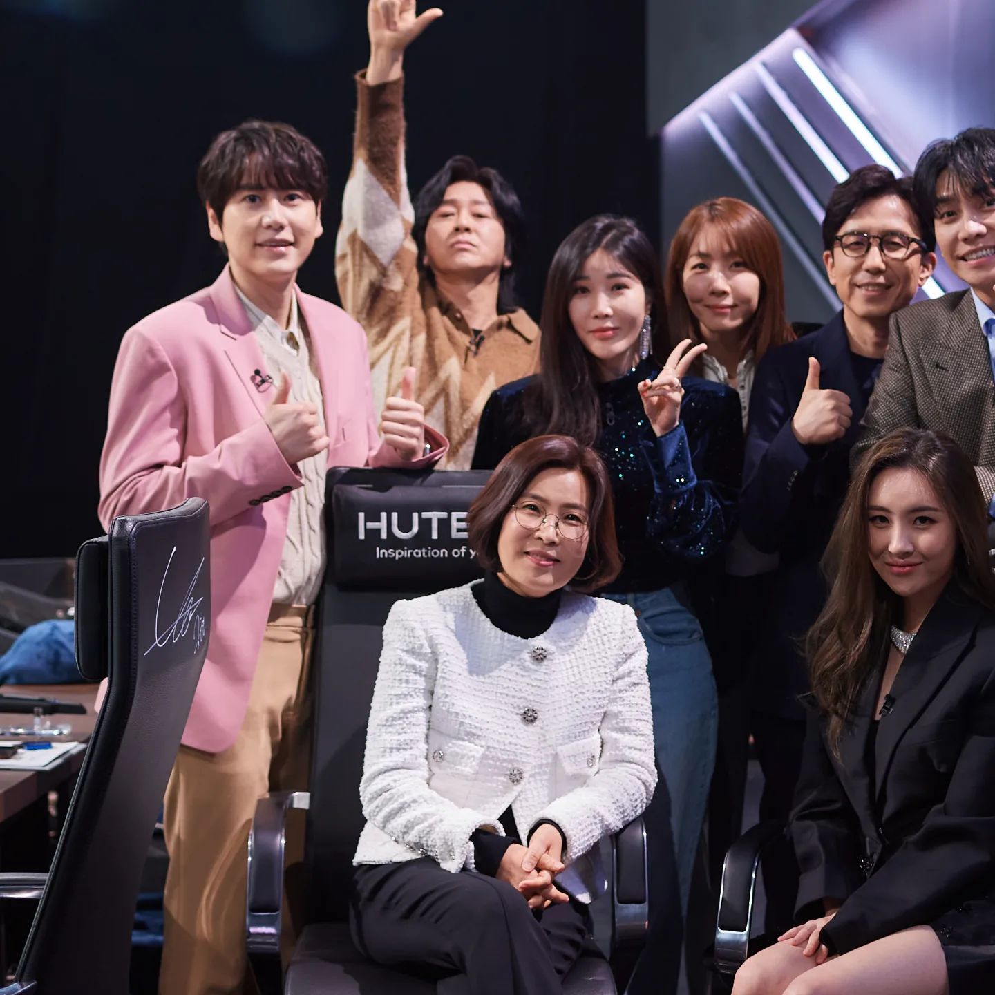 이선희와 연예인들