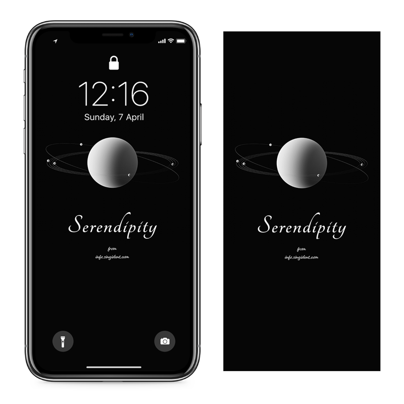 04 행성 모형 C - Serendipity 우주배경화면