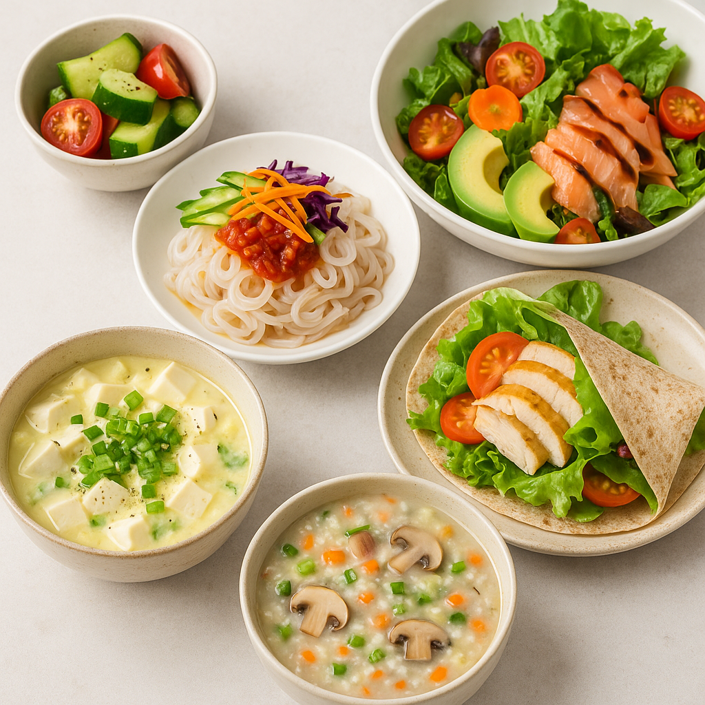 건강한 저녁 다이어트 식단