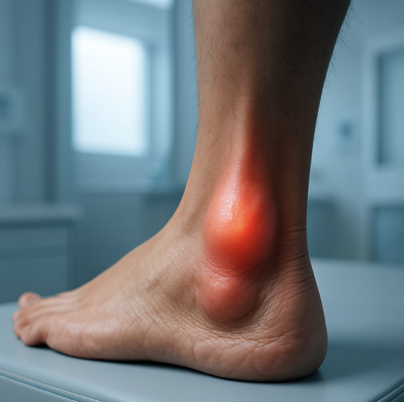 발목 뒤쪽의 뻐근함&amp;#44; &amp;#39;아킬레스건염&amp;#39;