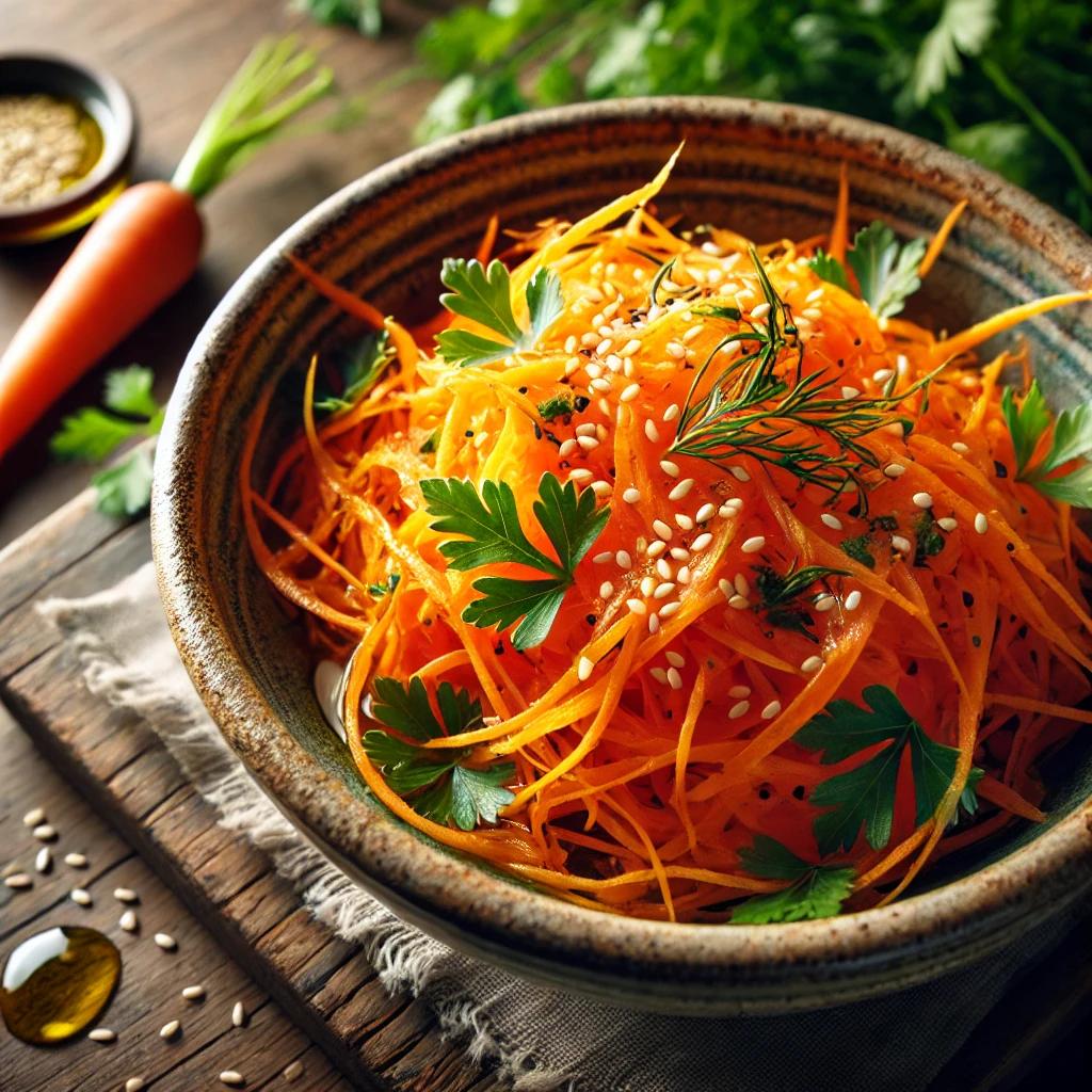 당근 라페 들기름