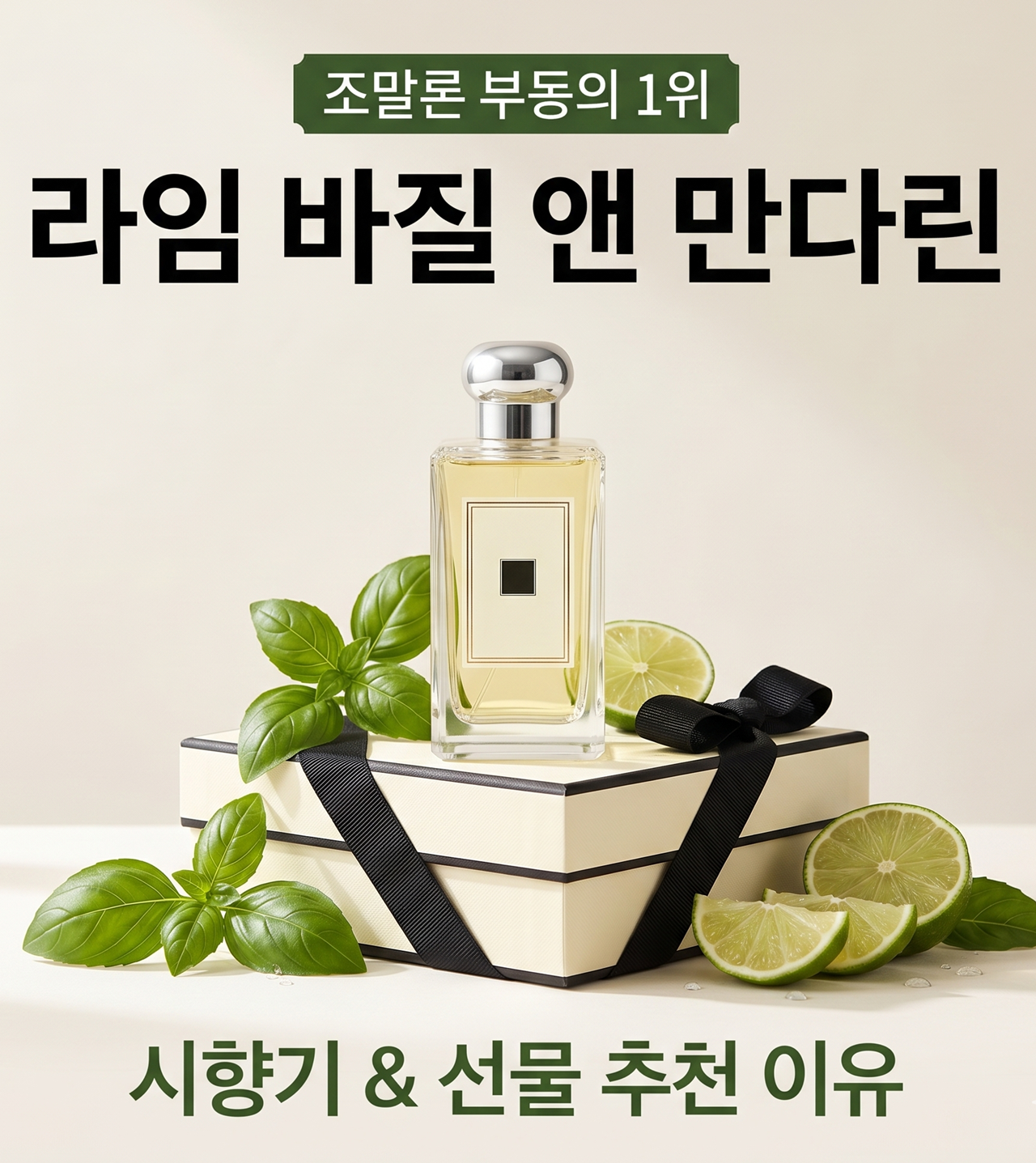 조말론 라임 바질 앤 만다린 시향기 및 5월 가정의 달 향수 선물 추천 가이드