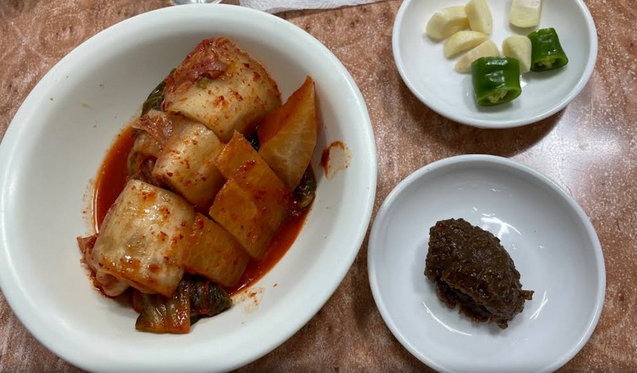 유원설렁탕 반찬