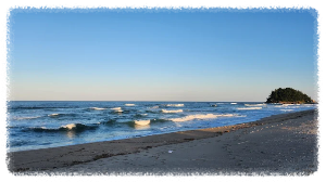 양양 손양면에 자리한 송전해수욕장