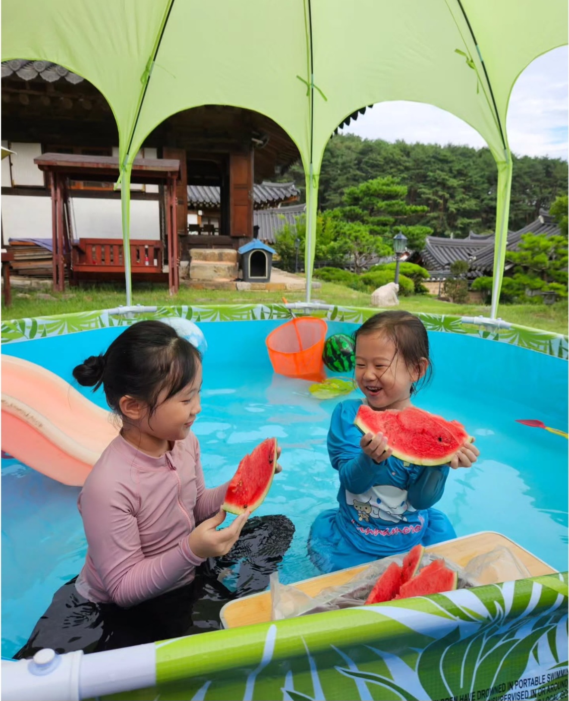 여름 수박놀이