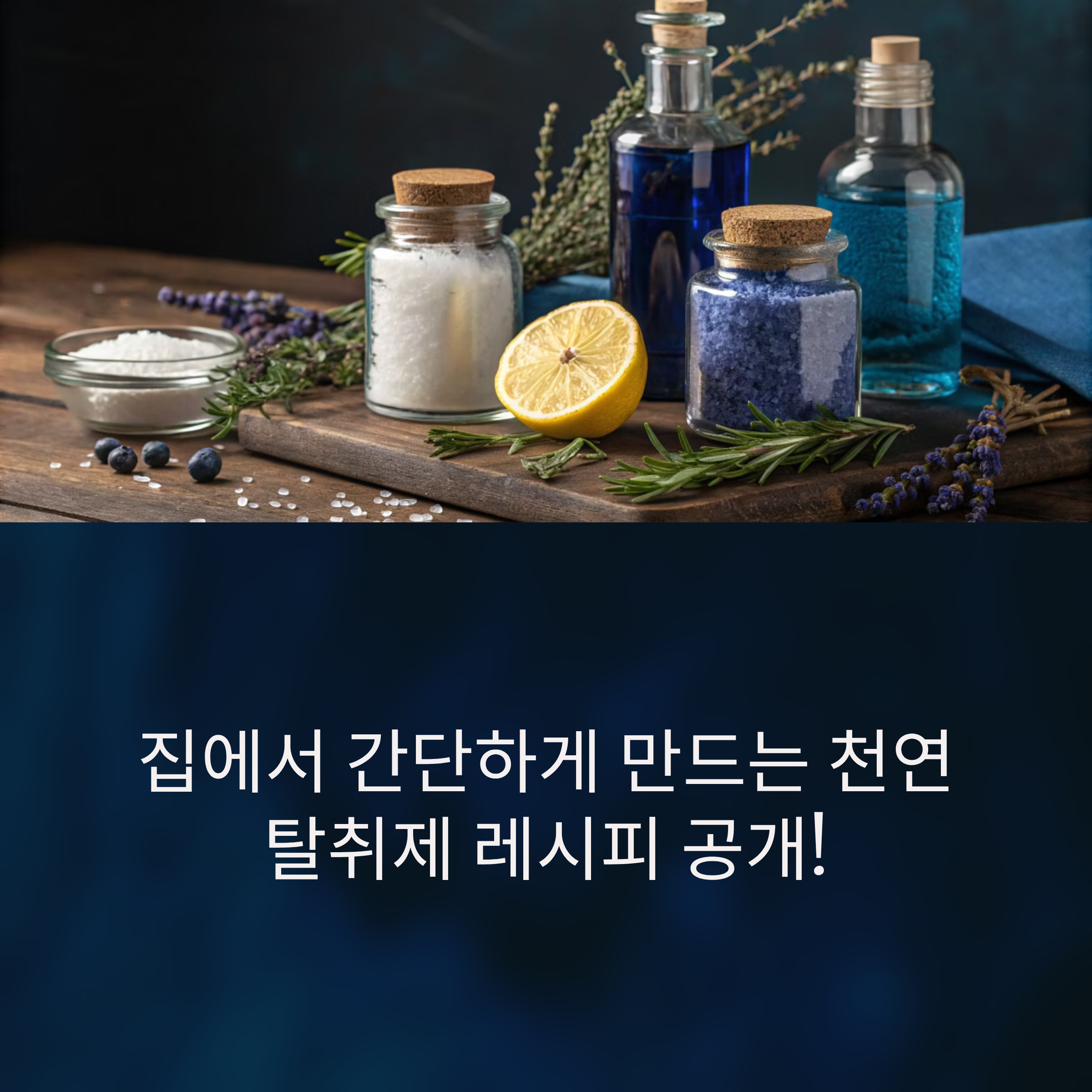 생활팁)집에서 간단하게 만드는 천연 탈취제 레시피 공개!