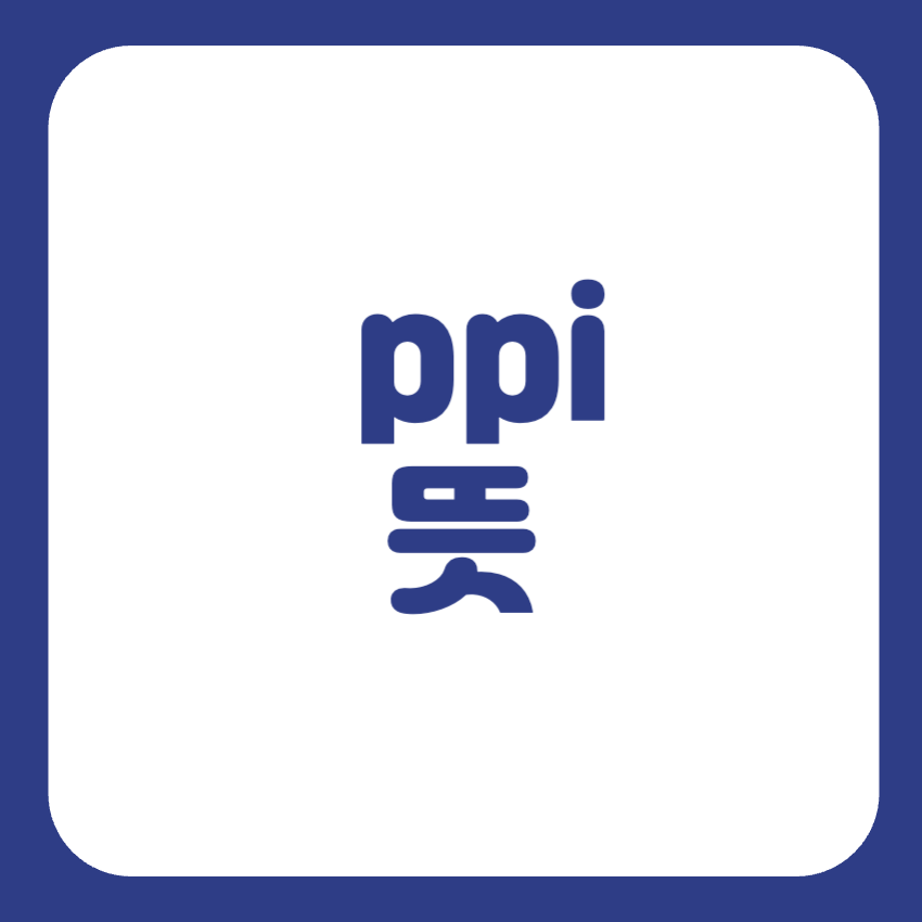 ppi 의학용어